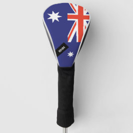 Australische Flagge - Custom Golf Club Head Cover Headcover