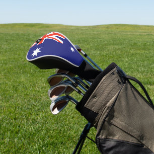 Australische Flagge - Custom Golf Club Head Cover Headcover