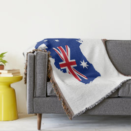 Australische Flagge Decke