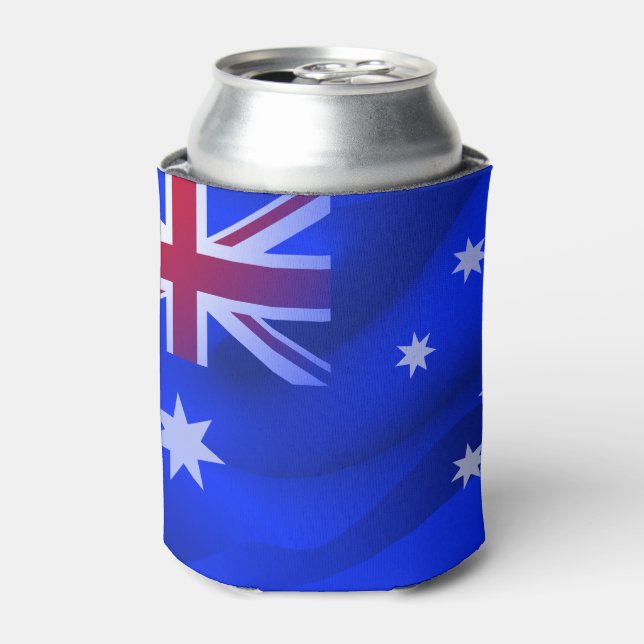 australische Flagge Dosenkühler (Kanne Vorderseite)