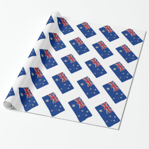 Australische Flagge Einzigartige Originalkunst Geschenkpapier