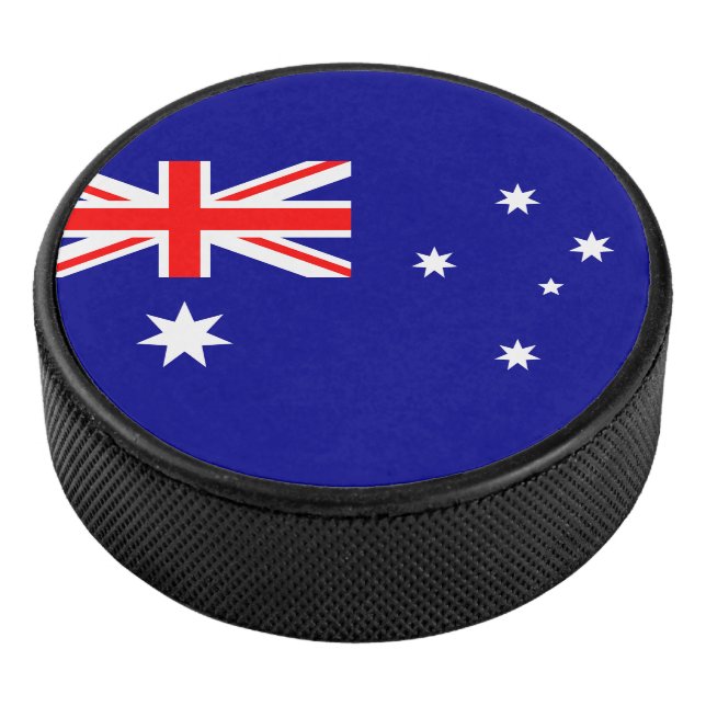 australische Flagge Eishockey Puck (3/4)
