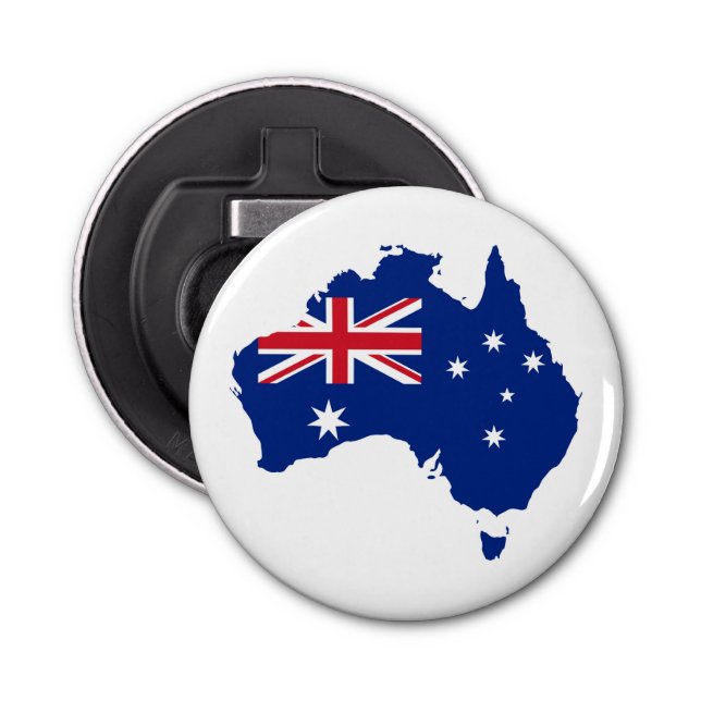 Australische Flagge Flaschenöffner (Vorderseite)