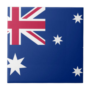 australische Flagge Fliese