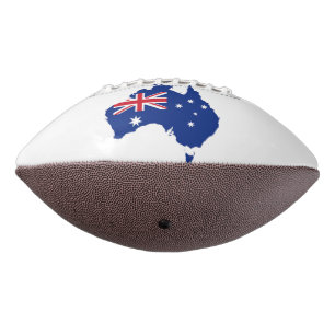 Australische Flagge Football