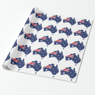 Australische Flagge Geschenkpapier