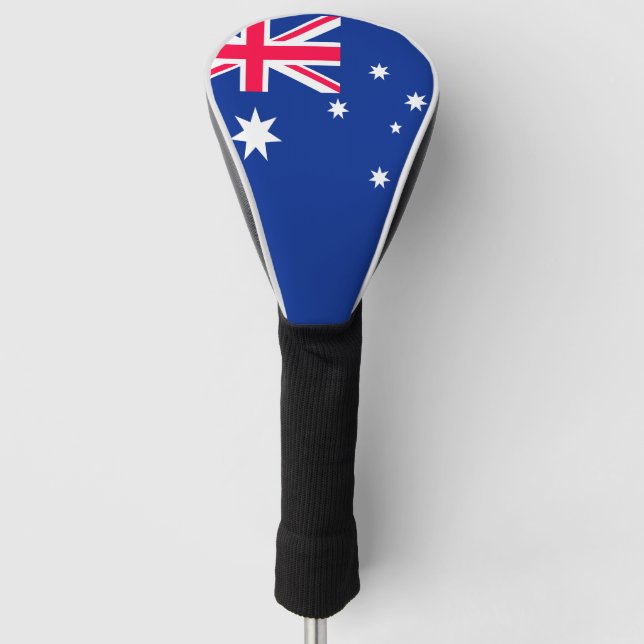 Australische Flagge Golf Headcover (Vorderseite)