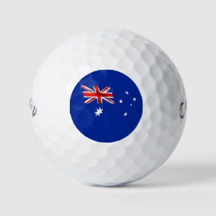 australische Flagge Golfball