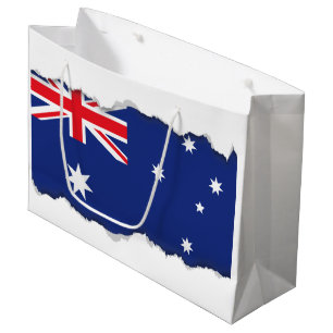 Australische Flagge Große Geschenktüte