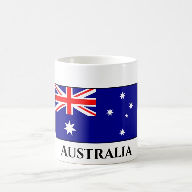 Australische Flagge Kaffeetasse (Mittel)