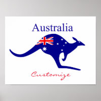Australische Flagge Kangaroo Thunder_Cove