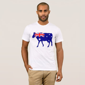 Australische Flagge - Kuh T-Shirt