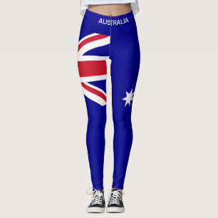 australische Flagge Leggings
