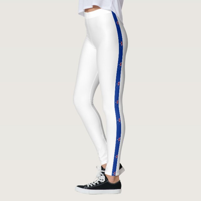 Australische Flagge Leggings (Links)