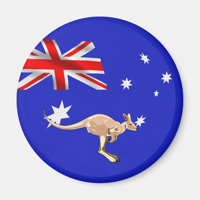 australische Flagge Magnet (Vorne)