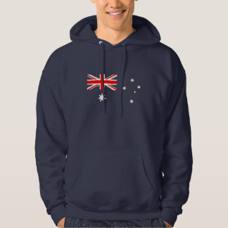 Australische Flagge (minus des Blaus) Hoodie