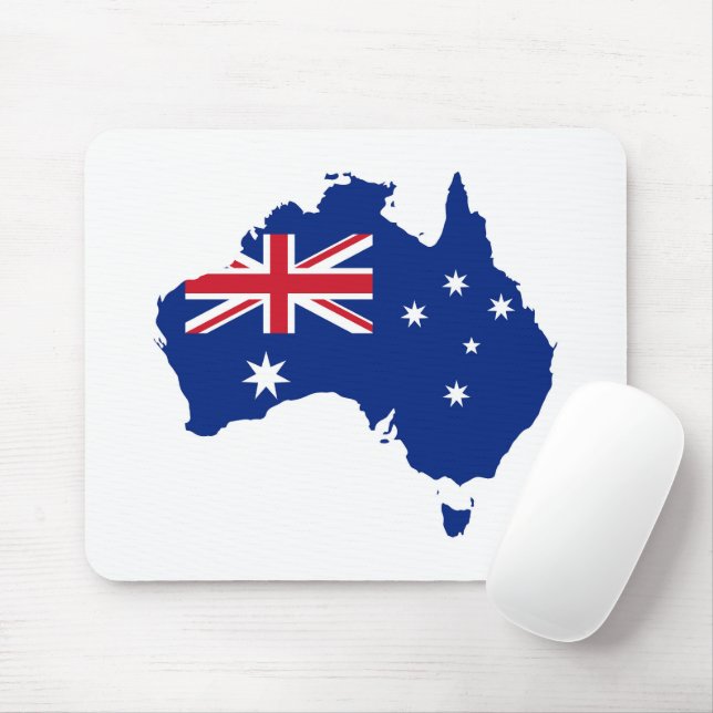 Australische Flagge Mousepad (Mit Mouse)