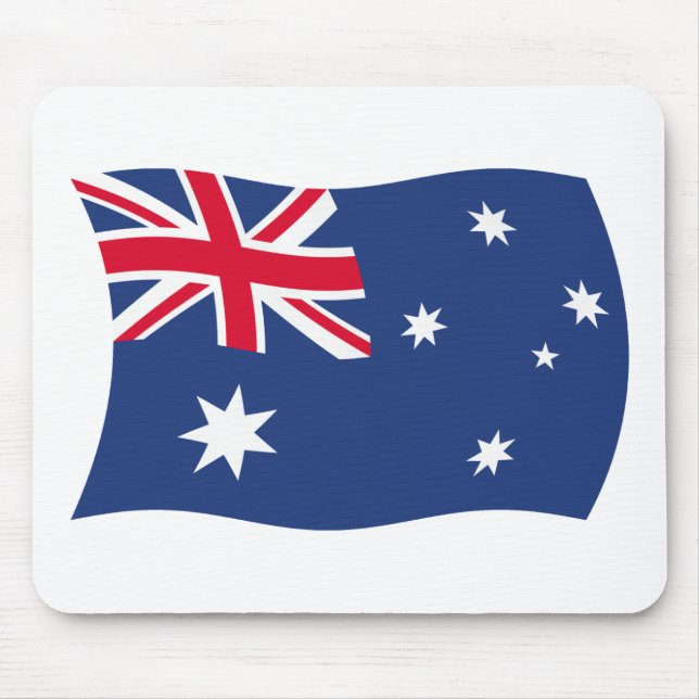 Australische Flagge Mousepad (Vorne)