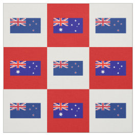 Australische Flagge, Neuseeland Flagge mit Rot und Stoff