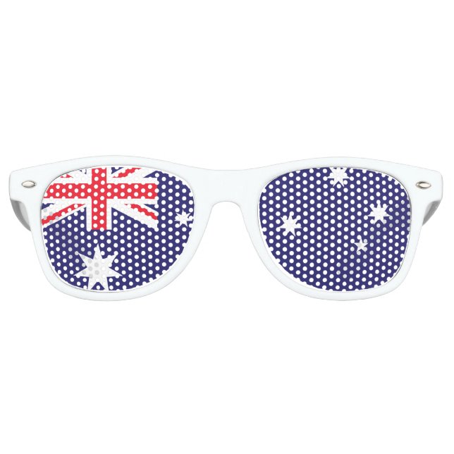 australische Flagge Partybrille (Vorderseite)
