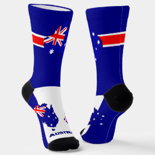 Australische Flagge Patriotisch, Nachhaltig Austra Socken