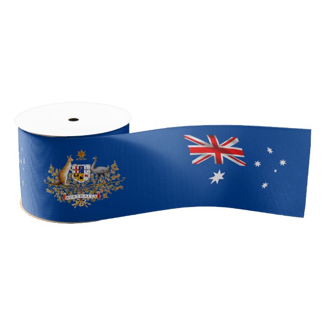 australische Flagge Ripsband (Spule)