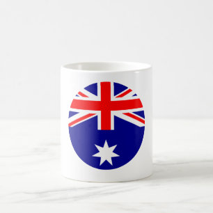 Australische Flagge - Rundschreiben des MUSEUM Zaz Tasse