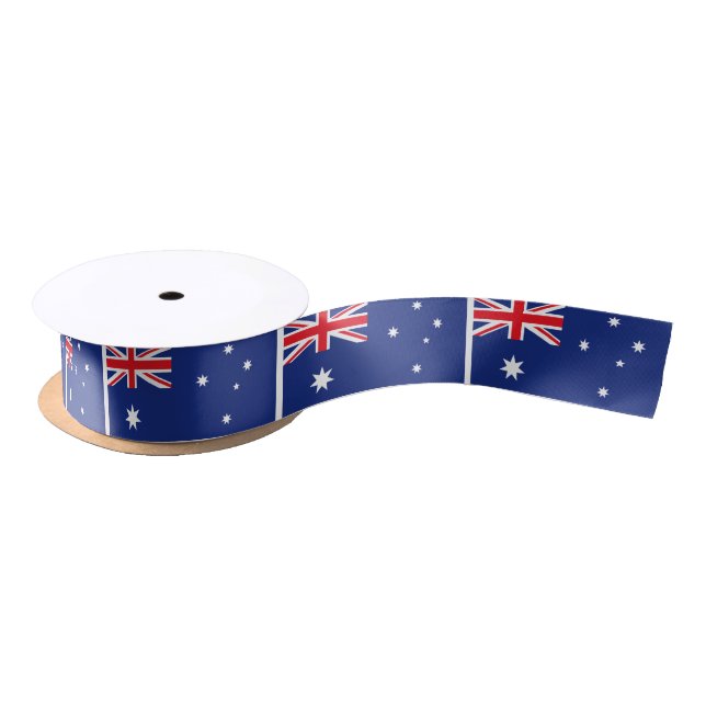 Australische Flagge Satinband (Spule)