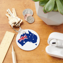 Australische Flagge Schlüsselanhänger
