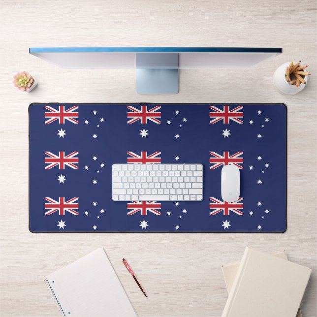 australische Flagge Schreibtischunterlage (Büro 1)