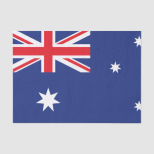 Australische Flagge Seidenpapier