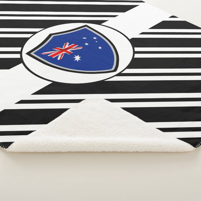 australische Flagge Sherpadecke (3/4)