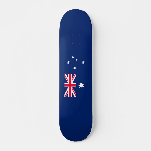 Australische Flagge Skateboard (Vorne)
