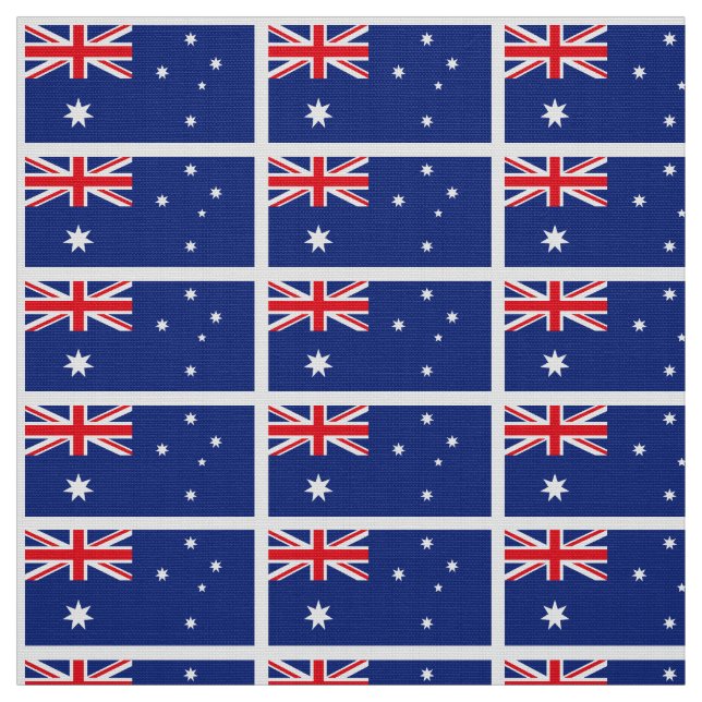 Australische Flagge Stoff (Muster)