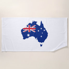 Australische Flagge Strandtuch
