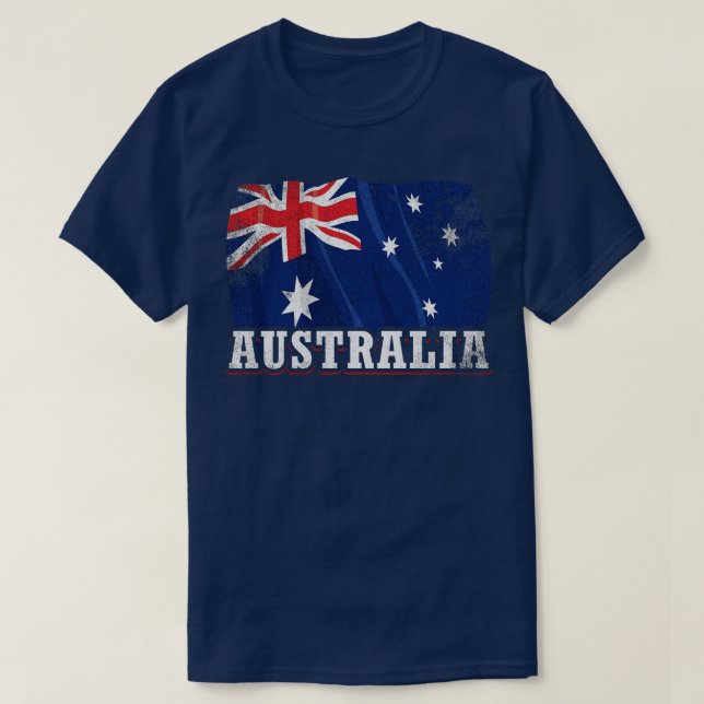 australische Flagge T-Shirt (Design vorne)