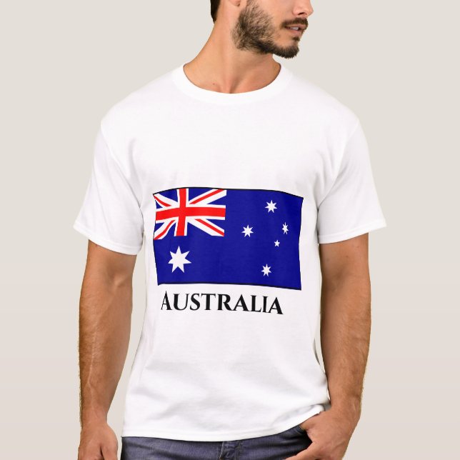 Australische Flagge T-Shirt (Vorderseite)