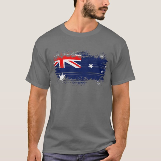 australische Flagge T-Shirt (Vorderseite)