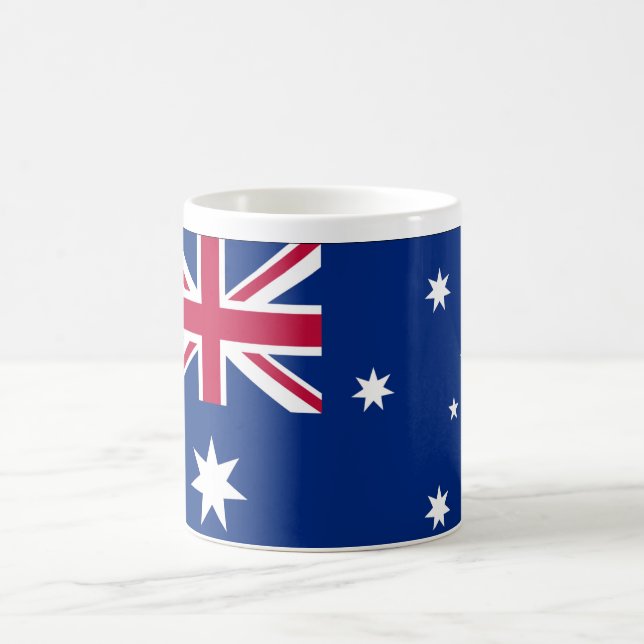 australische Flagge Tasse (Mittel)