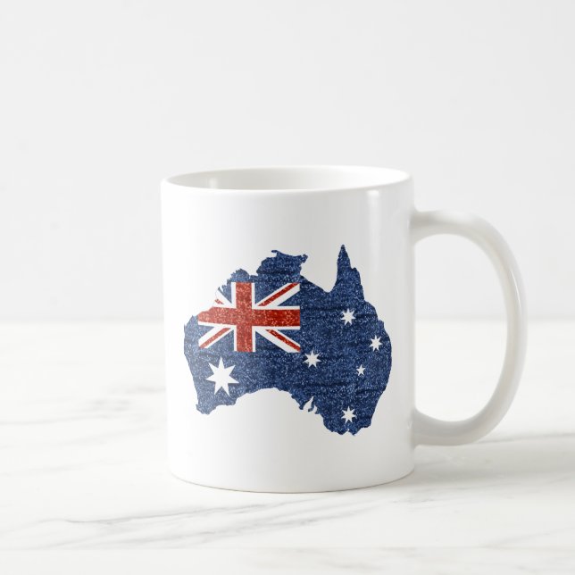 australische Flagge Tasse (Rechts)