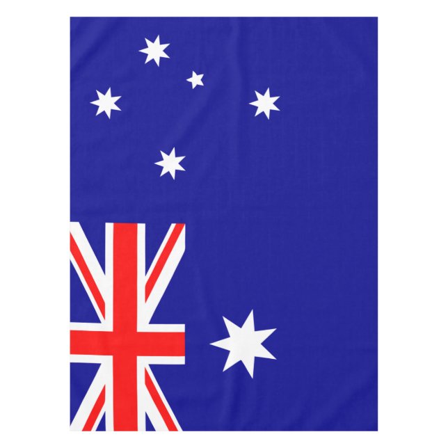 Australische Flagge Tischdecke (Vorderseite)