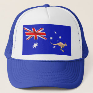Australische Flagge Truckerkappe