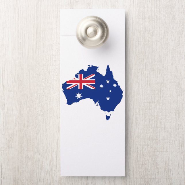 Australische Flagge Türanhänger (Auf Knauf)