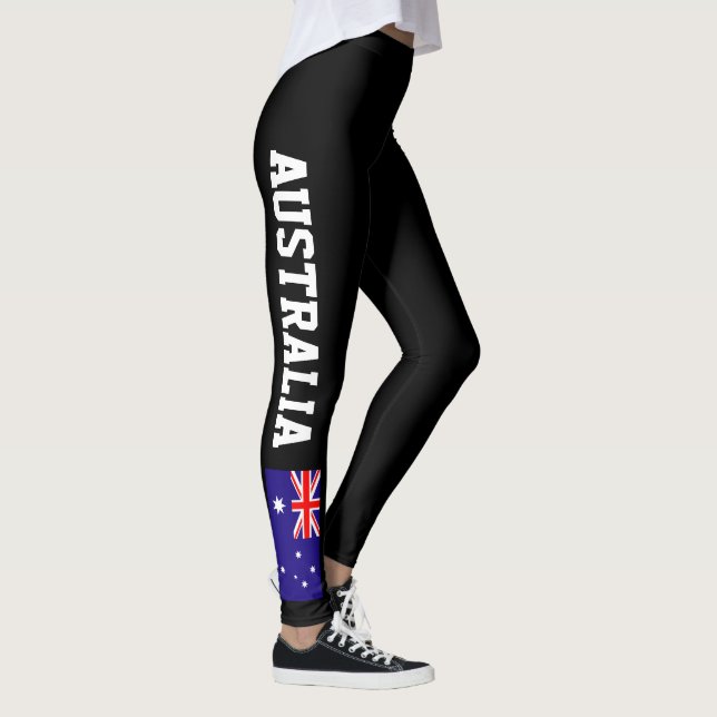 Australische Flaggen-Leggings für Leggings (Rechts)