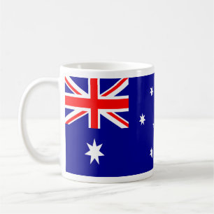 Australische Flaggen-Tassen-breite Version Tasse