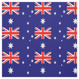 Australische Flaggeneigenschaft Stoff