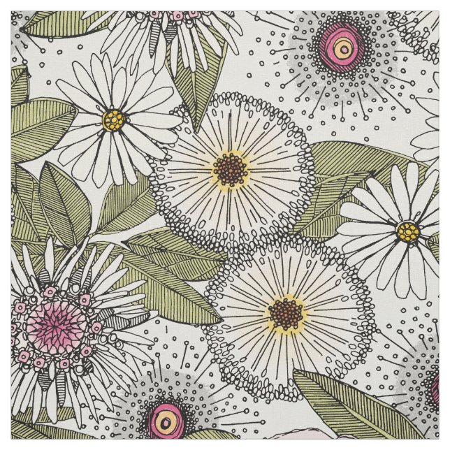 Australische Gartenkreide Stoff (Muster)
