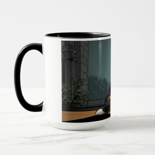 Australische Hirtenzeichnung Tasse (Links)