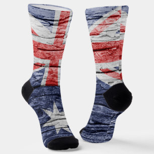 Australische Holzflagge Socken