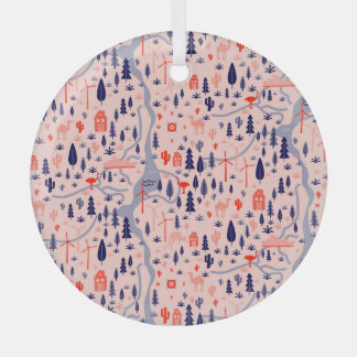 Australische Ikonen, nahtlos dekoratives Muster. Ornament Aus Glas